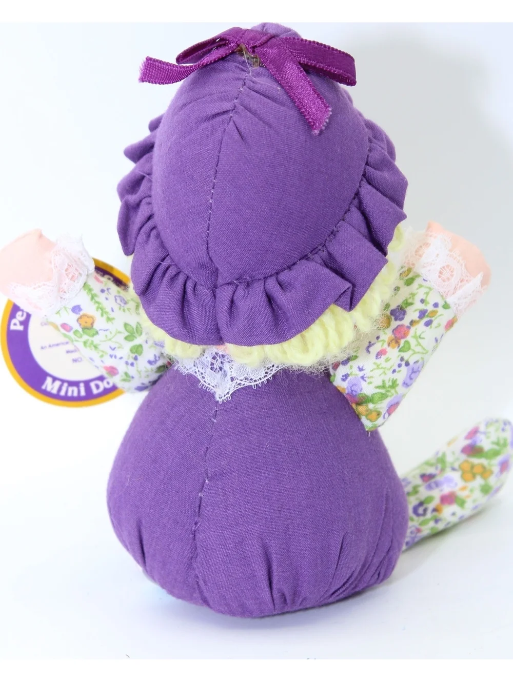 New Vintage 1981 Amtoy Peanut Butter & Jelly Mini Doll Soft Plush Morgan Inc.